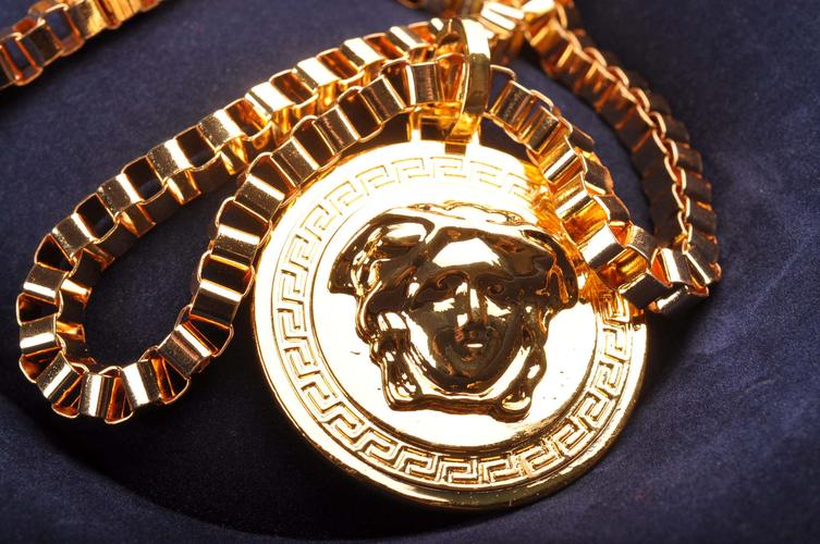保色medusa necklace独家爆款 美杜莎项链嘻哈饰品